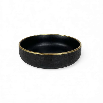 22 x 22cm Cereal Bowl Black