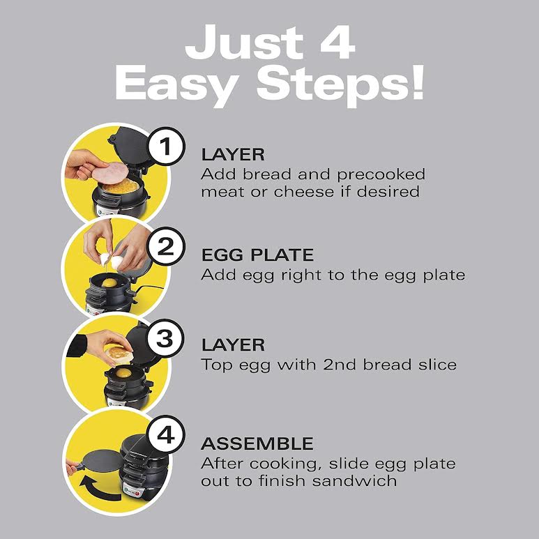 Condere Burger Maker Black