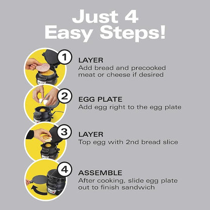 Condere Burger Maker Black