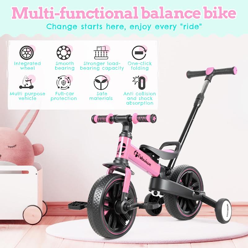 Toddler Balance Bicycle Pink