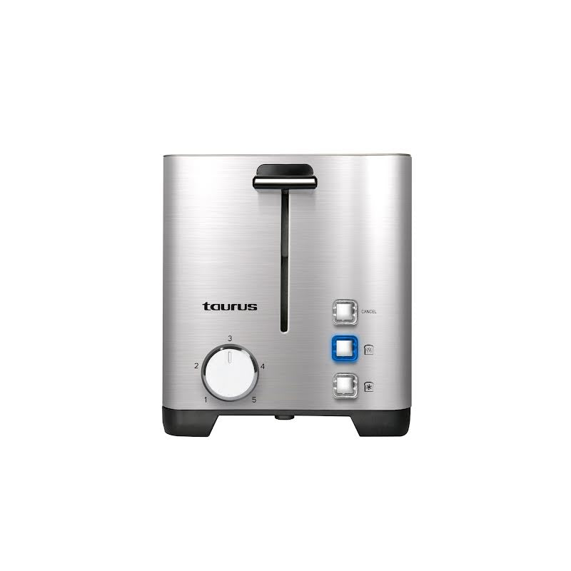 Taurus 4 Slice Stainless Steel Toaster Silver