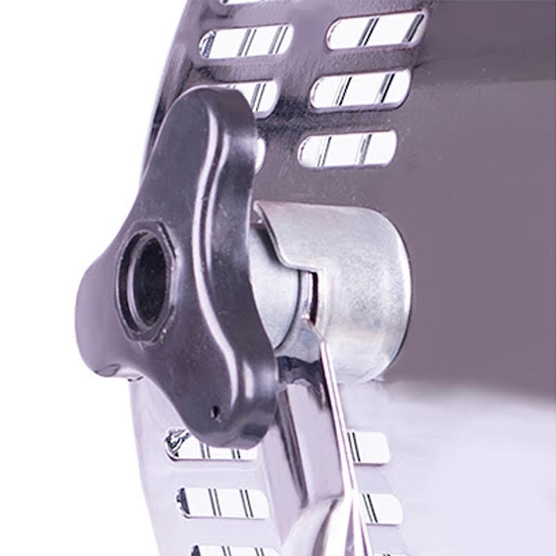 Taurus 3 Speed Floor Fan Silver