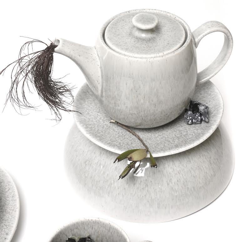 JAN Ashes & Olive Side Plate Grey
