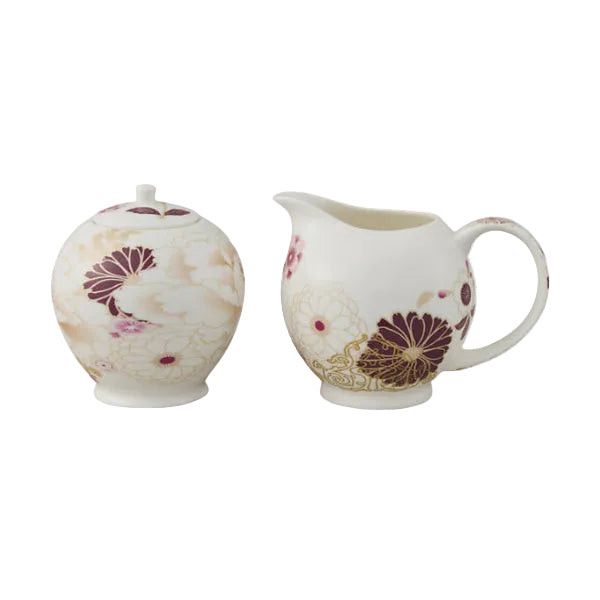 Maxwell & Williams Kimono Sugar & Creamer Set White