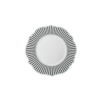 Jenna Clifford Ivory Noir 4 Piece Side Plate Set Black & White