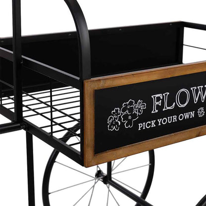Bicycle Design "Flower Market" Planter Black