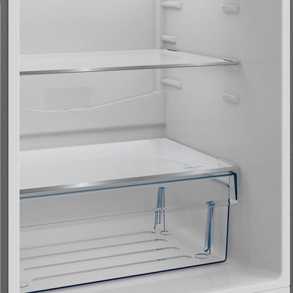 Defy 245L Fridge Freezer with Water Dispenser Metallic