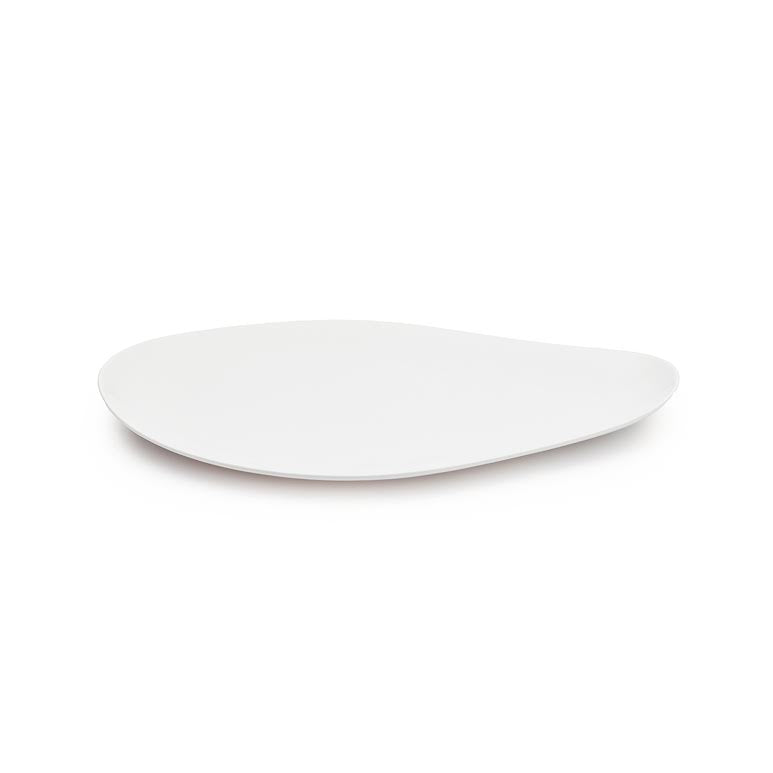 JAN Maison Blanche 36cm Droplet Platter White