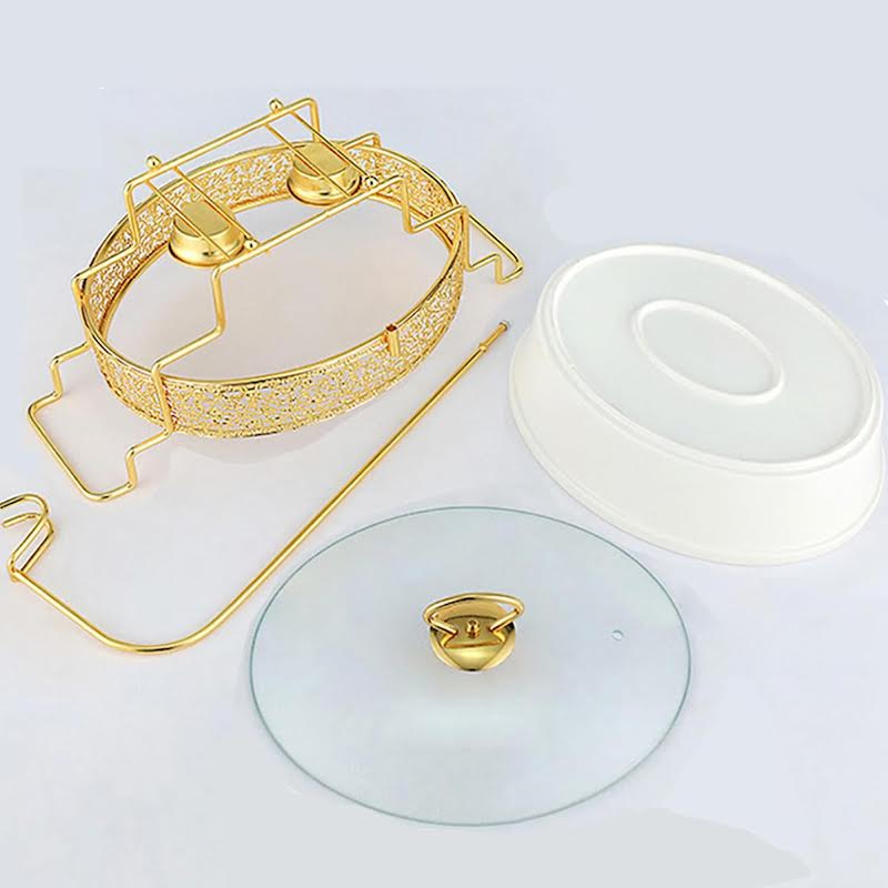 3.5Lt Ceramic Chafing Dish Gold