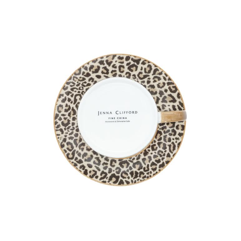 Jenna Clifford Wild Bloom 4 Piece Cup & Saucer Set Multicoloured