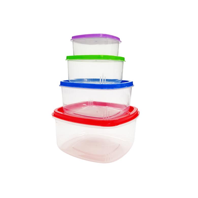 CH 4 Piece Container Set Multicoloured