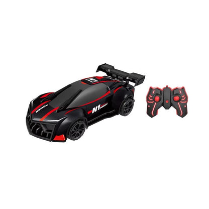 RC Fog Stream Stunt Car Black & Red