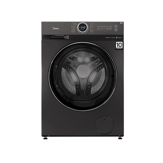 Midea 12kg Front Load Washing Machine Inverter Titanium