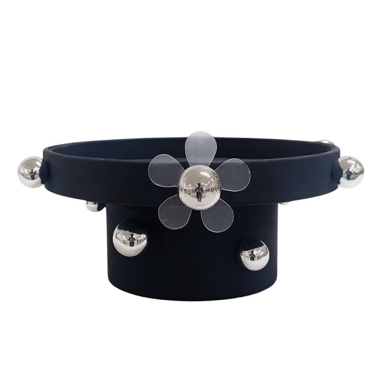 Leather Display Stand Black