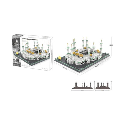 Wange Great Mosque of Mecca 2291 Piece Building Block Set