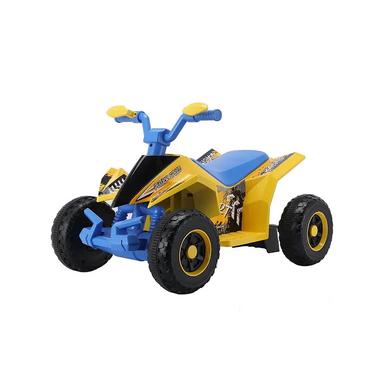 Kids Ride On 4 Wheel Bike Multicoloured