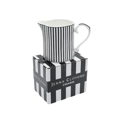 Jenna Clifford Ivory Noir Creamer Black & White