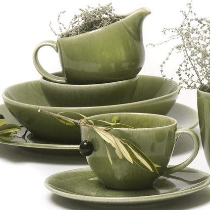 JAN Ashes & Olive Cereal Bowl Green