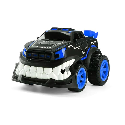 RC Angry Stunt Car Black & Blue
