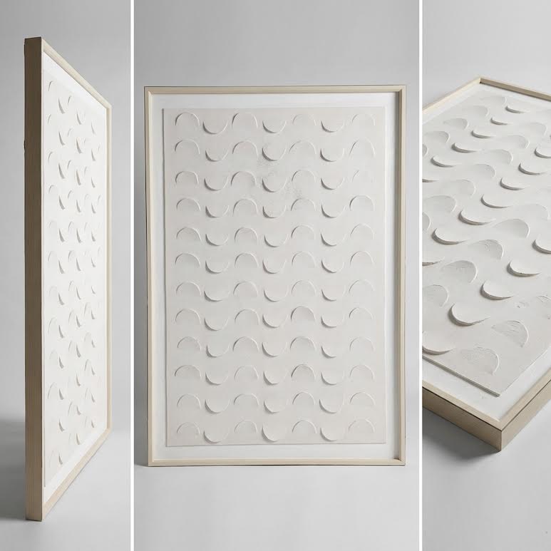 80 x 120cm Frame Cream