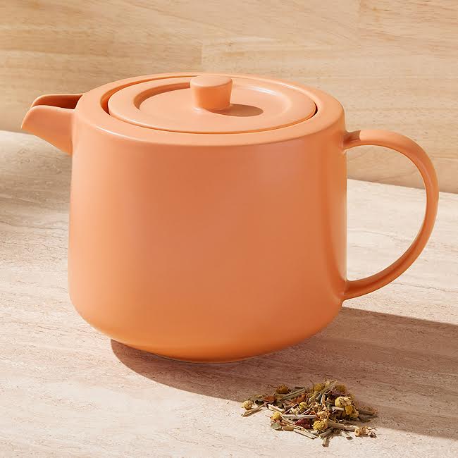 Maxwell & Williams 1Lt Cafe Life Teapot With Infuser Apricot