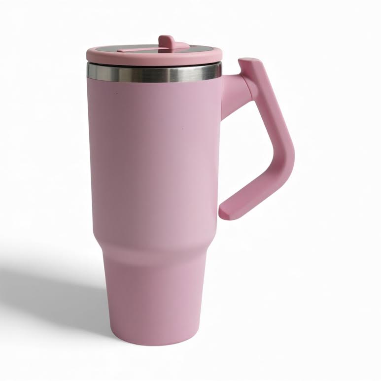 1.2Lt Stainless Steel Flask Pink – The Culinarium