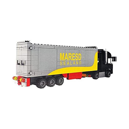 Wange Container Truck 352 Piece Building Block Set