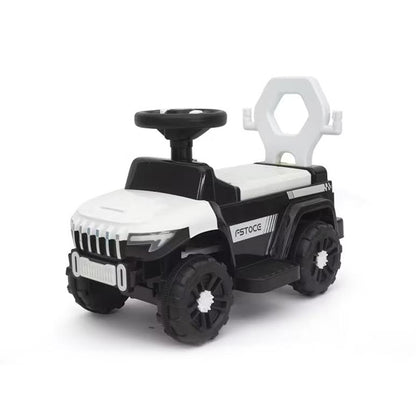 Kids Ride On 4 Wheel Car Black & White