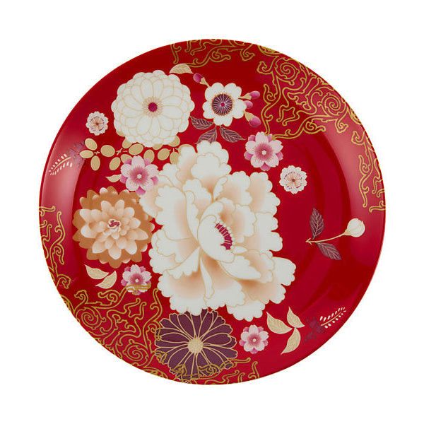 Maxwell & Williams 20cm Kimono Cake Plate Red