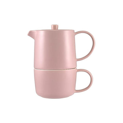 Maxwell & Williams Cafe Life Tea for One With Infuser Rose