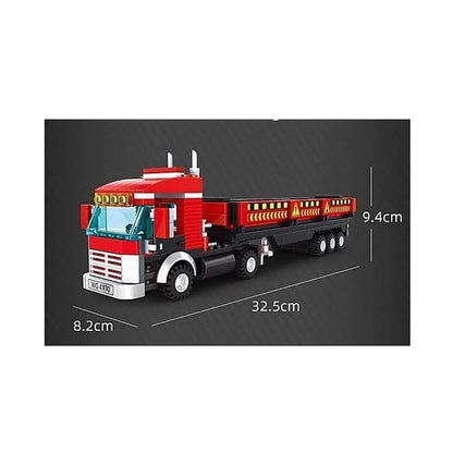 Wange Heavy Truck 323 Piece Building Block Set