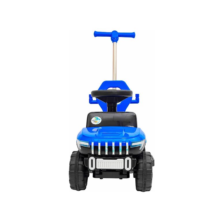 Kids Ride On & Push 4 Wheel Truck Blue