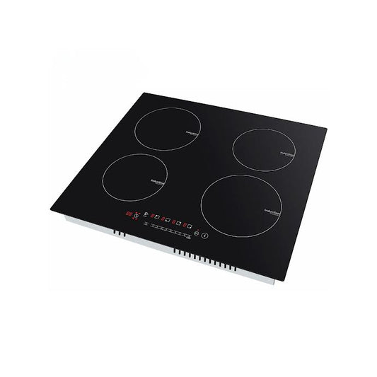 Elba 60cm 4 Zone Electric Hob Black