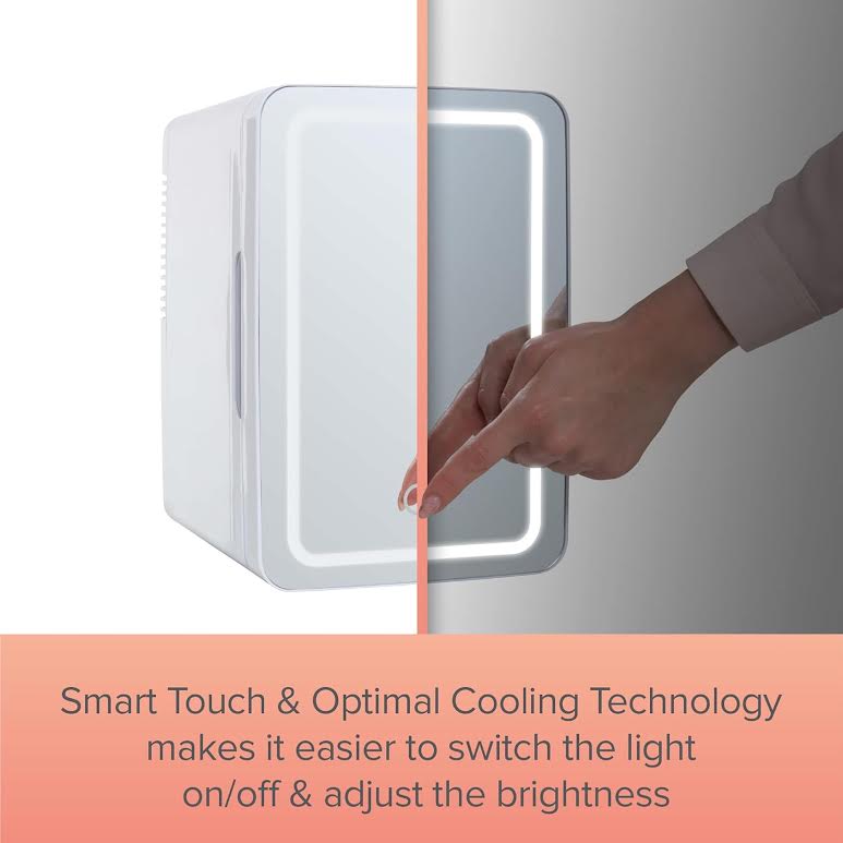 Goldair 6Lt Compact Beauty Cooler With LED Lighting White