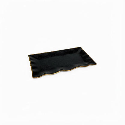 31 x 19cm Rectangular Platter Black