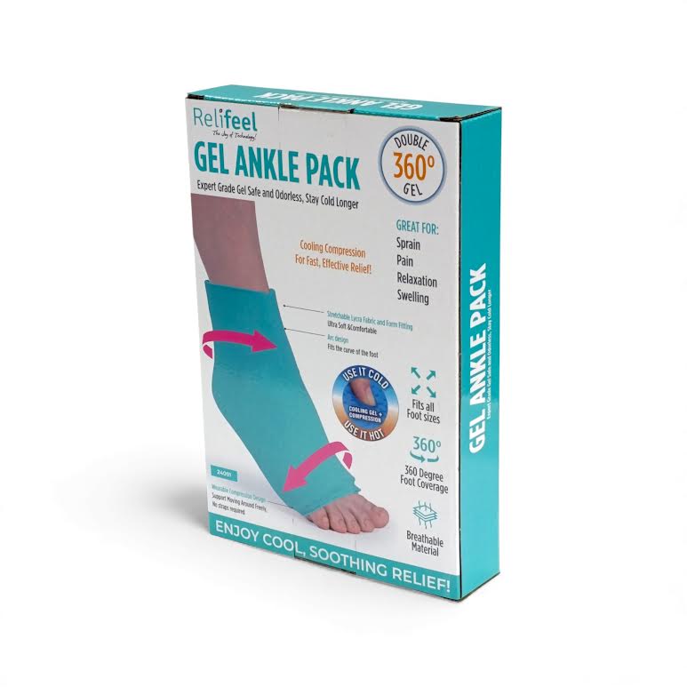 Relifeel Ankle Gel Pack Blue