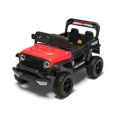 Jeep Rubi Inspired Kids Electric Ride On Car Black & Red