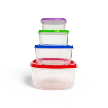 CH 4 Piece Container Set Multicoloured