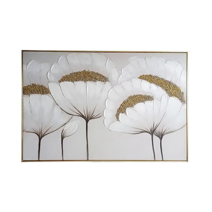 80 x 120cm Flower Design Frame Multicoloured