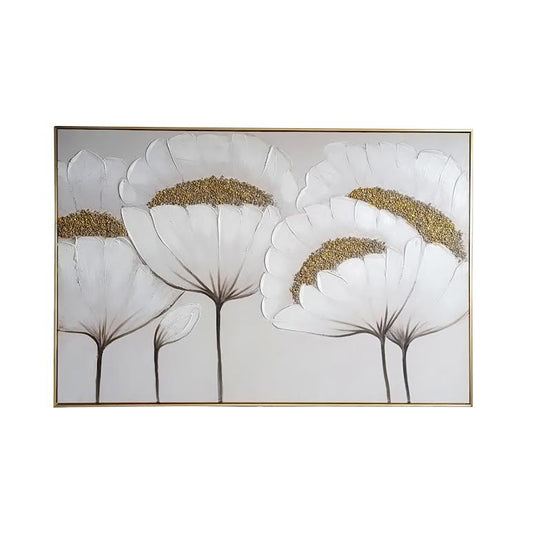 80 x 120cm Flower Design Frame Multicoloured