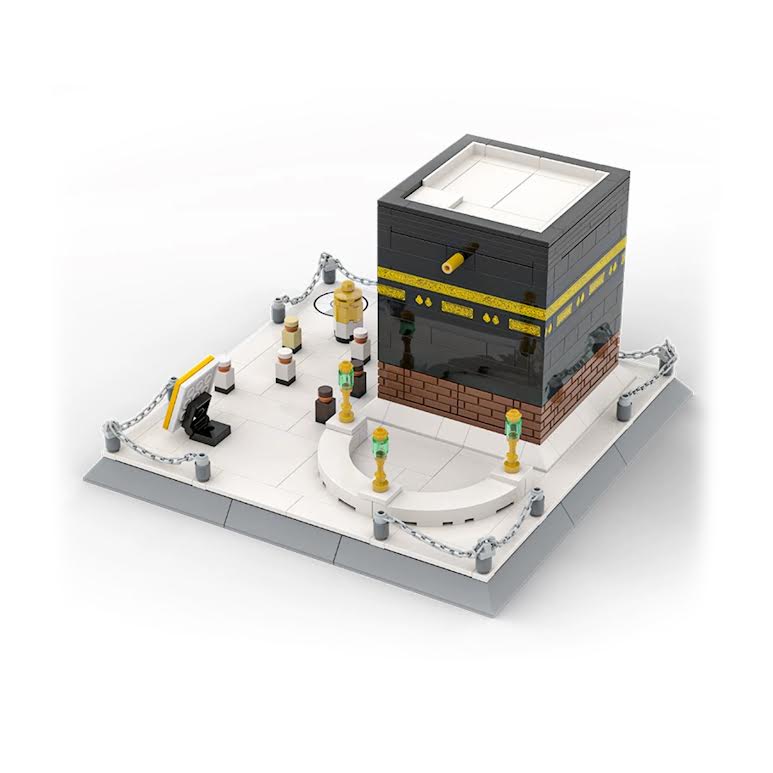 Wange Mosque Kaaba of Mecca 446 Piece Building Block Set