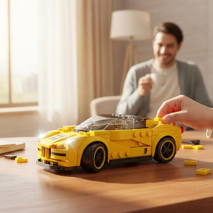 Wange Supercar 143 Piece Building Blocks