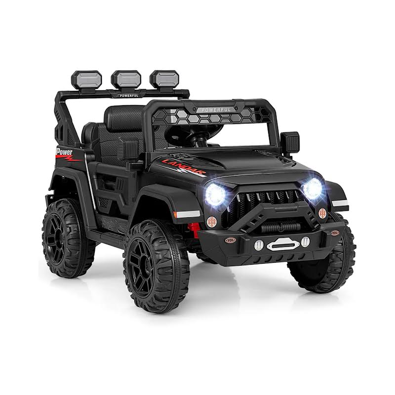 Electric Off Road Truck with Remote Control Black