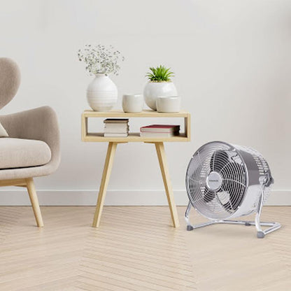 Taurus 3 Speed Floor Fan Silver
