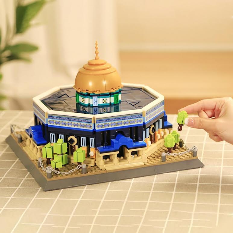 Wange Dome of The Rock 983 Piece Building Block Set