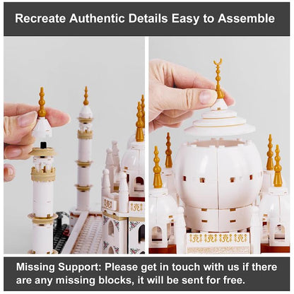 Wange Taj Mahal 1113 Piece Building Block Set