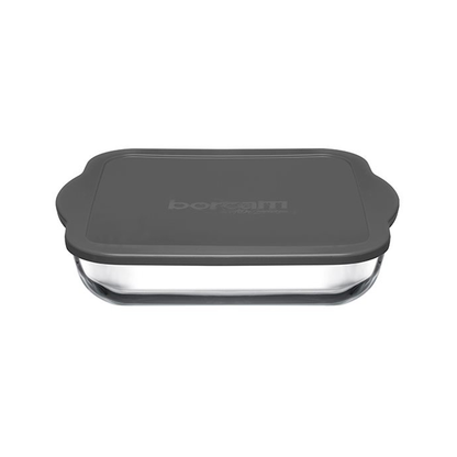 Borcam 3.2Lt Casserole with Lid Grey