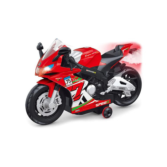 RC Spray Motorcycle Red