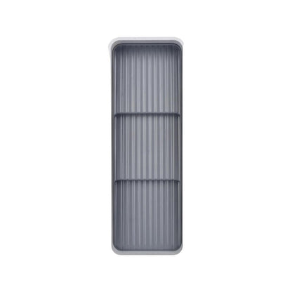 Aqua Expandable Spice Draw Organiser Tray Grey