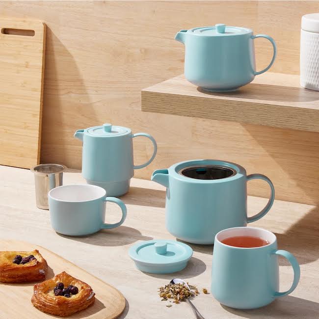 Maxwell & Williams 500ml Cafe Life Teapot With Infuser Cloud